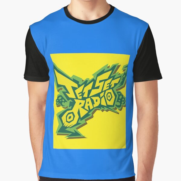 Vista previa del artículo con la obra «JET SET RADIOOOOOOOOO! Camiseta gráfica», diseñado y vendido por ToddMorawe.