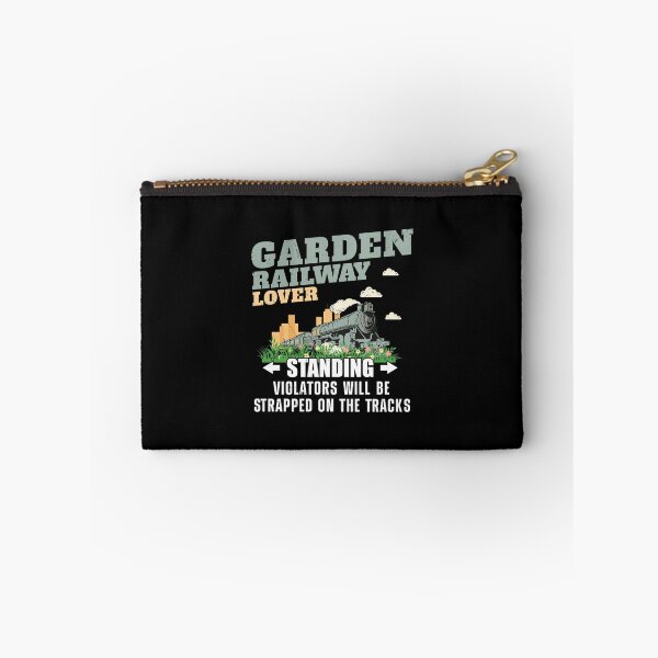 Item preview, Strapped On Tracks Funny Garden Model Railroad designed and sold by StrongShirts.