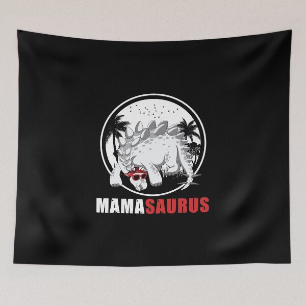 Item preview, Mamasaurus Stegosaurus Dinosaur Plaid Headscarf Sunglasses designed and sold by StrongShirts.
