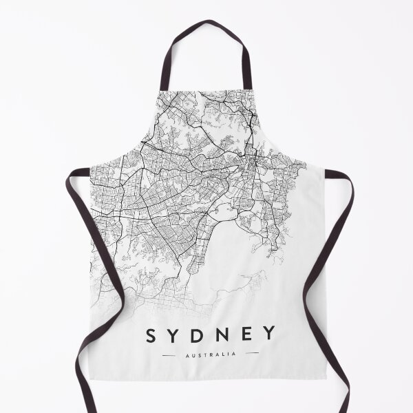 Item preview, Sydney Map designed and sold by NORDIKART.