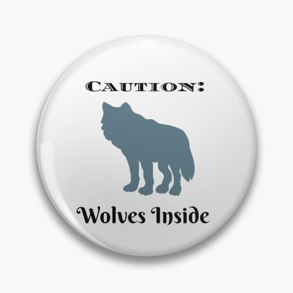 Item preview, Wolves Inside Animal Alter Graphic Grey on White designed and sold by GladBlackLamb.