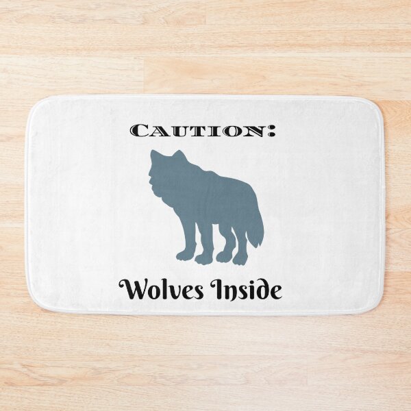 Item preview, Wolves Inside Animal Alter Graphic Grey on White designed and sold by GladBlackLamb.