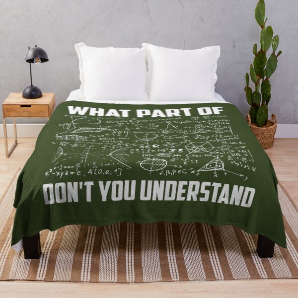 Item preview, What Part Of Don't You Understand Funny Math designed and sold by KidGiftChoice.