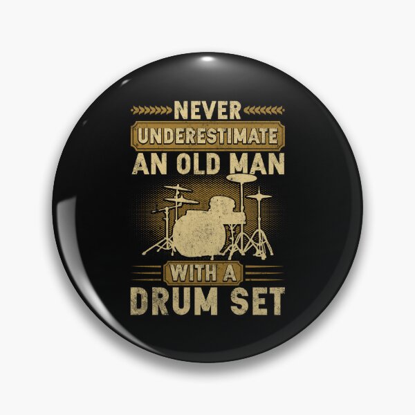 Item preview, An Old Man With A Drum Set designed and sold by JamesGillitzer.