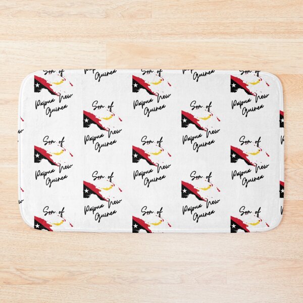 Item preview, Son of Papua New Guinea Map Flag designed and sold by NovawayDirect.