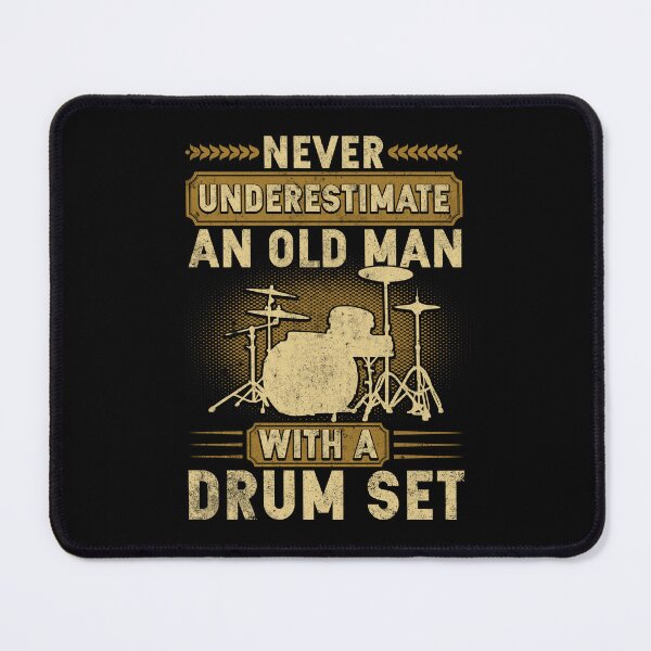 Item preview, An Old Man With A Drum Set designed and sold by JamesGillitzer.