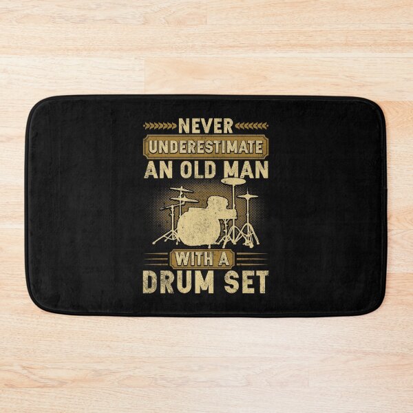 Item preview, An Old Man With A Drum Set designed and sold by JamesGillitzer.