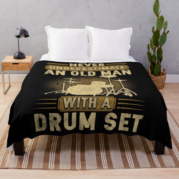 Item preview, An Old Man With A Drum Set designed and sold by JamesGillitzer.