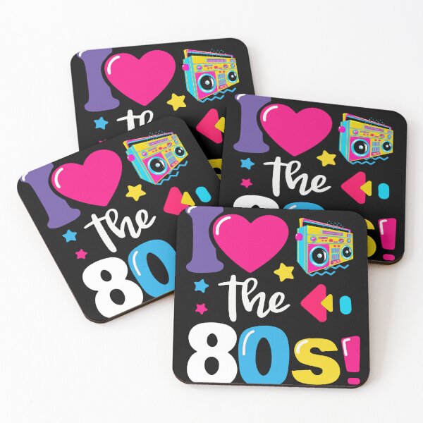 Item preview, I Love The 80s Clothes for Party Funny Tee designed and sold by Goo2design.