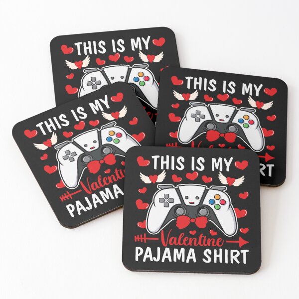 Item preview, This is my gaming valentine pajama shirt | gamer designed and sold by The-Meraki-Man.