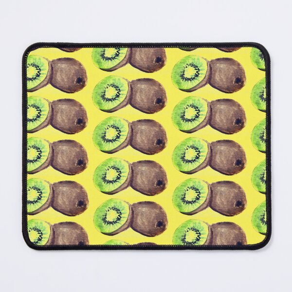Item preview, Kiwi Slice Pattern on Yellow designed and sold by Artbymonika.