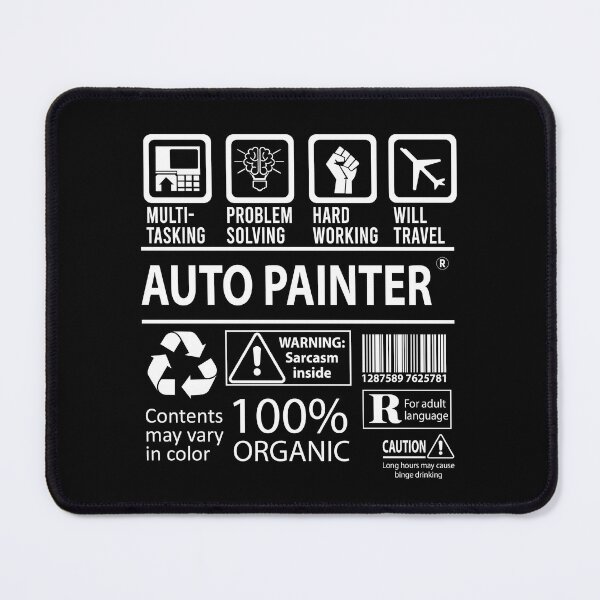 Item preview, Auto Painter T Shirt - MultiTasking Certified Job Gift Item Tee designed and sold by sabinacsnm.