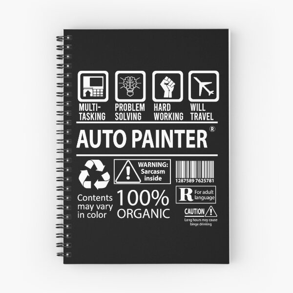 Item preview, Auto Painter T Shirt - MultiTasking Certified Job Gift Item Tee designed and sold by sabinacsnm.