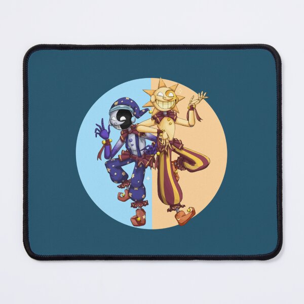 Item preview, fnaf security breach sun and moon               designed and sold by Arielwood.