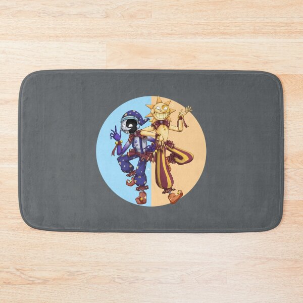 Item preview, fnaf security breach sun and moon               designed and sold by Arielwood.