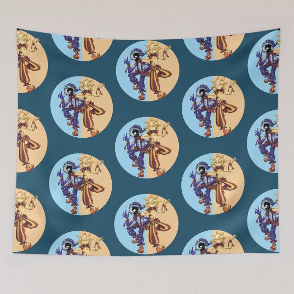 Item preview, fnaf security breach sun and moon               designed and sold by Arielwood.