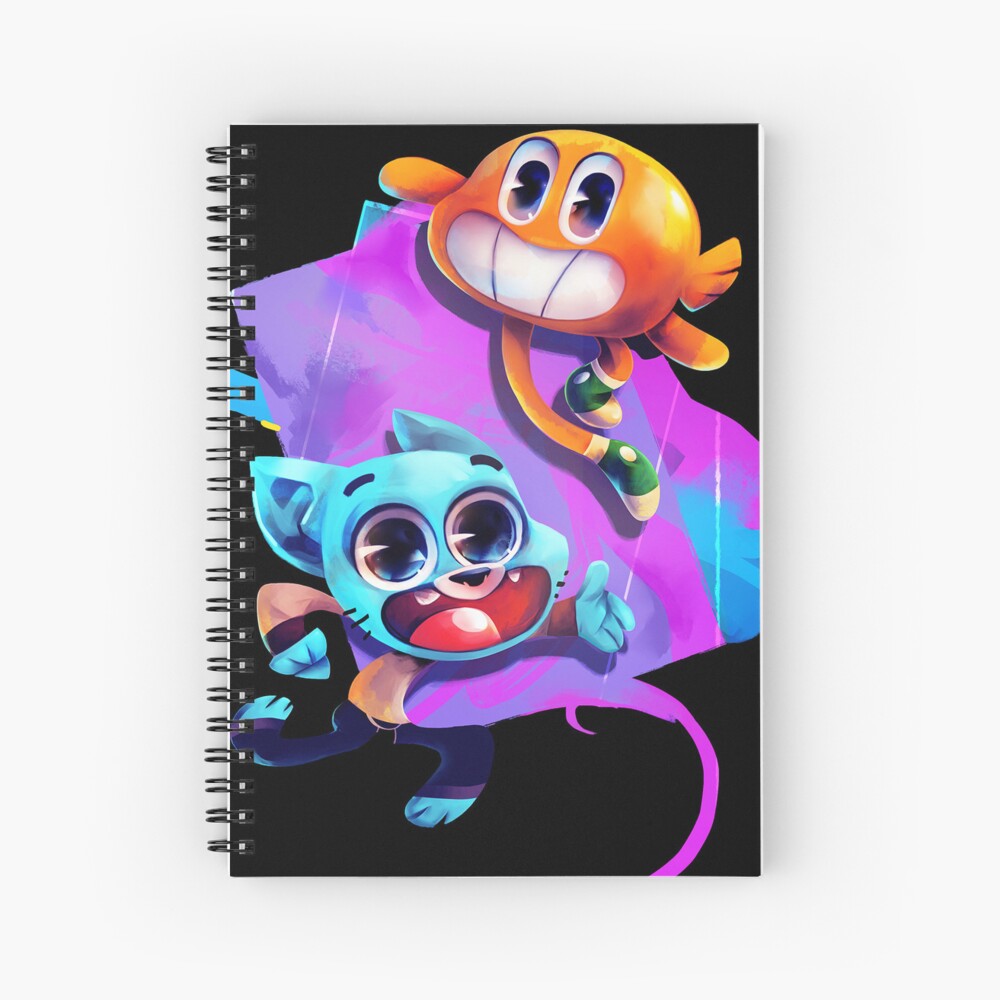 "The Amazing World Of Gumball fanart" Spiral Notebook by ConsciouStudio
