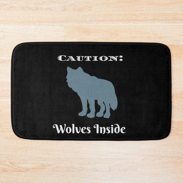 Item preview, Wolves Inside Animal Alter Graphic Grey on Black designed and sold by GladBlackLamb.