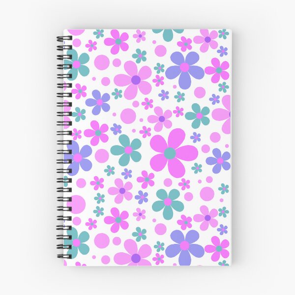 Item preview, Tiny Floral Vaporwave Palette Seamless Pattern designed and sold by Cawaiico.