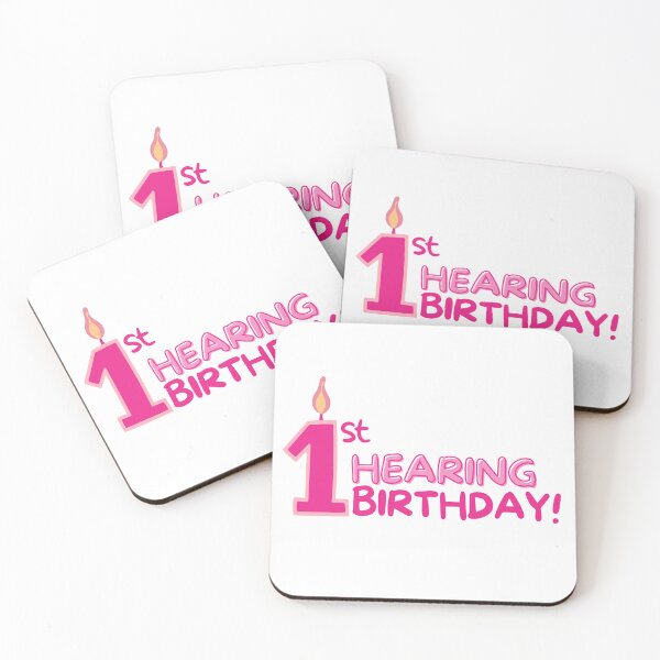 Item preview, My 1st Hearing Birthday! designed and sold by Hear4theEars.
