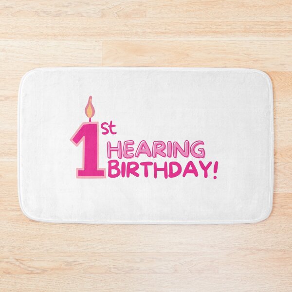 Item preview, My 1st Hearing Birthday! designed and sold by Hear4theEars.