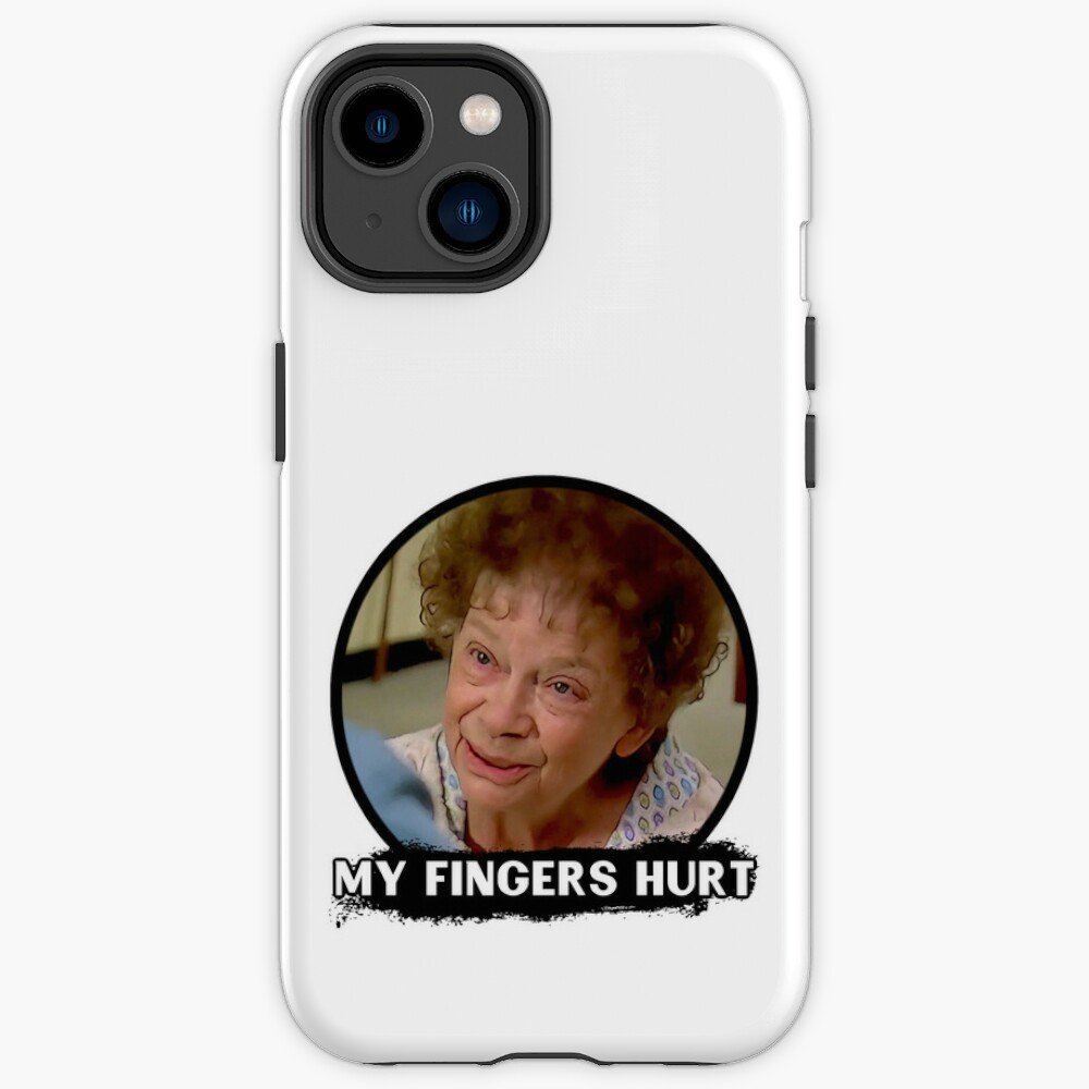 Disover My Fingers Hurt | iPhone Case