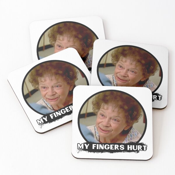 Item preview, My Fingers Hurt designed and sold by Cuttintees.