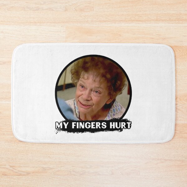 Item preview, My Fingers Hurt designed and sold by Cuttintees.
