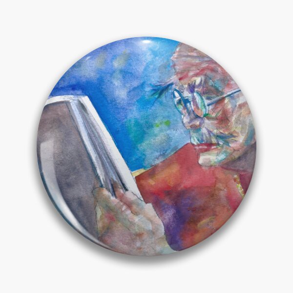 Item preview, Retrato en acuarela de D. T. SUZUKI designed and sold by lautir.