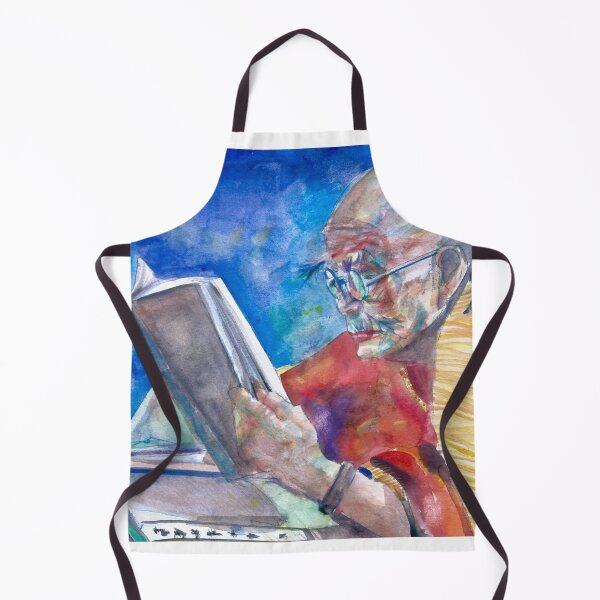 Item preview, D. T. SUZUKI watercolor portrait designed and sold by lautir.