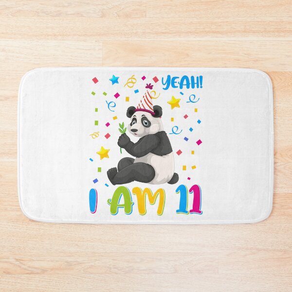 Item preview, happy 11th birthday-funny animals typography designed and sold by Hartics.