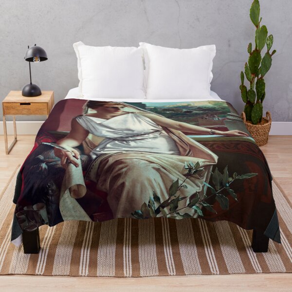 Item preview, Hypatia c1889 by Julius Kronberg Remastered Xzendor7 Classical Fine Art Old Masters Reproductions designed and sold by Xzendor7 Digital Art Creations.