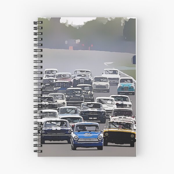 Artikelvorschau, Vintage Car Race Start Goodwood Revival Art Print – Classic Motorsport Poster entworfen und verkauft von Road To Track.