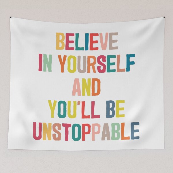 Item preview, Believe in yourself - Motivating colorful design designed and sold by Zooone.