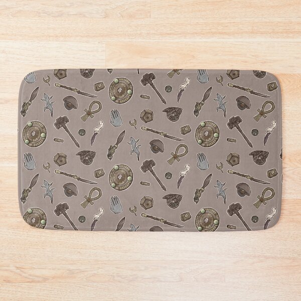 Item preview, Tomb raider Artefacts pattern sepia designed and sold by Roro_octo.