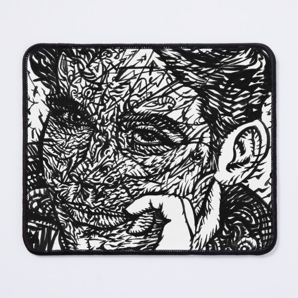 Item preview, FEDERICO GARCIA LORCA ink portrait .2 designed and sold by lautir.