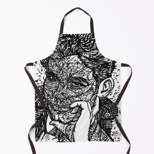 Item preview, FEDERICO GARCIA LORCA ink portrait .2 designed and sold by lautir.