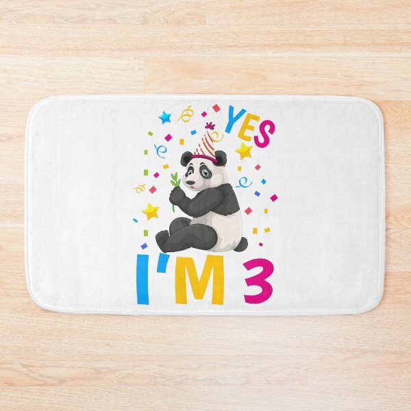 Item preview, happy 3th birthday-funny animals typography designed and sold by Hartics.