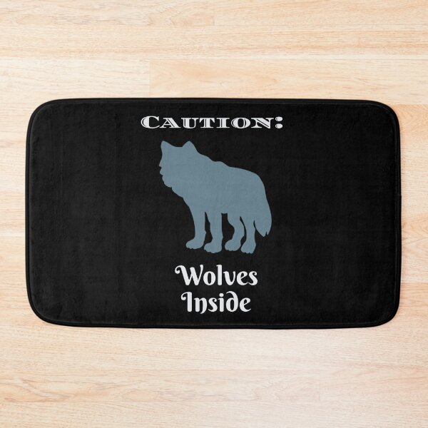 Item preview, Wolves Inside Animal Alter Graphic Grey on Black designed and sold by GladBlackLamb.
