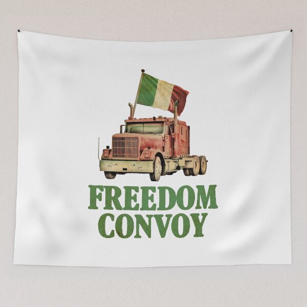 Item preview, Freedom convoy Italy designed and sold by Markotropoya22.