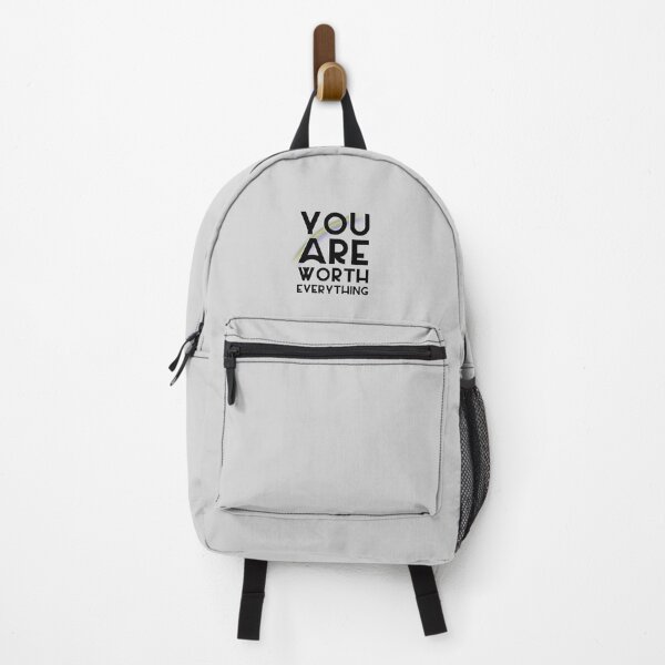 Item preview, You are worth everything, everybody is somebody so bring on the love , Possitive and happy, Take a deep breath, overcome stress and anxiety meditation quote designed and sold by PrimeScripts.