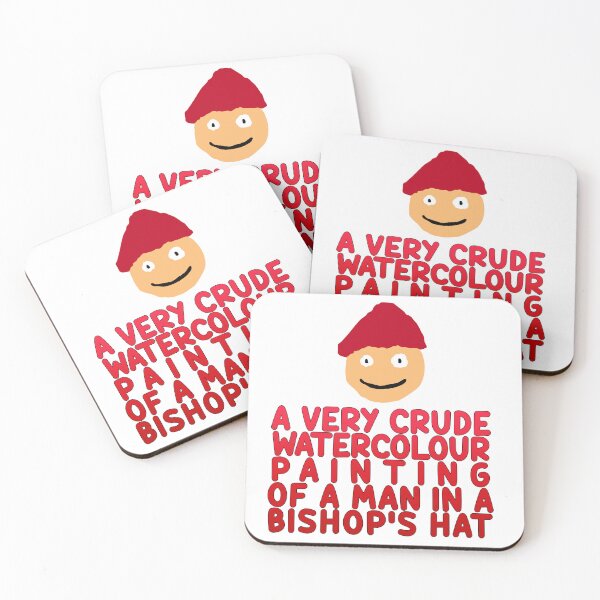 Item preview, Father Ted - Bishop Brennan Watercolour Painting designed and sold by MissPear.
