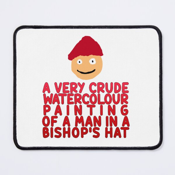 Item preview, Father Ted - Bishop Brennan Watercolour Painting designed and sold by MissPear.
