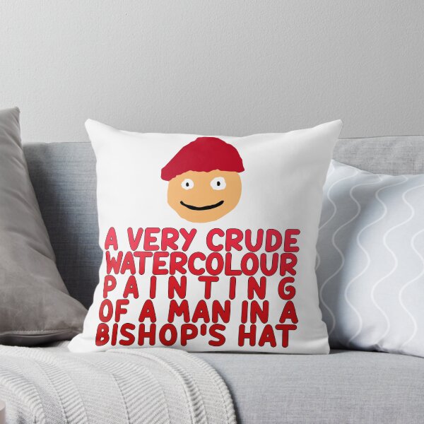 Item preview, Father Ted - Bishop Brennan Watercolour Painting designed and sold by MissPear.