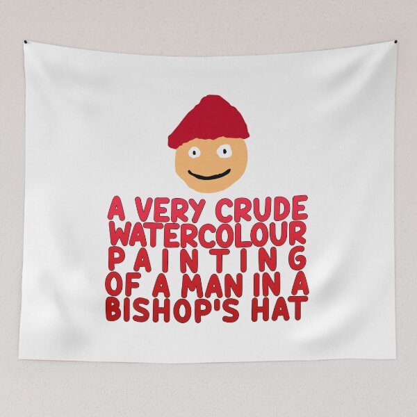 Item preview, Father Ted - Bishop Brennan Watercolour Painting designed and sold by MissPear.