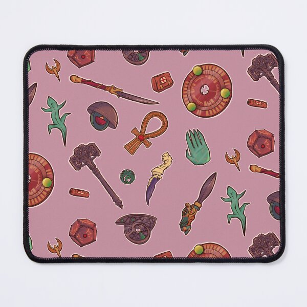 Item preview, Tomb raider Artefacts pattern rose designed and sold by Roro_octo.