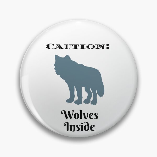 Item preview, Wolves Inside Animal Alter Graphic Grey on White designed and sold by GladBlackLamb.