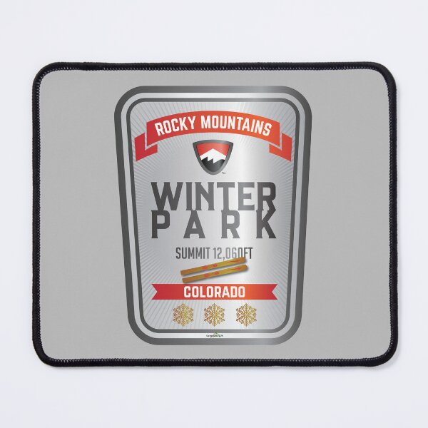 Item preview, Winter Park Colorado USA Ski Skiing Rocky Mountains Sticker T-Shirt 02 designed and sold by OuterShellUK.