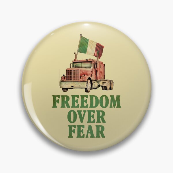 Item preview, Freedom over fear Italy designed and sold by Markotropoya22.