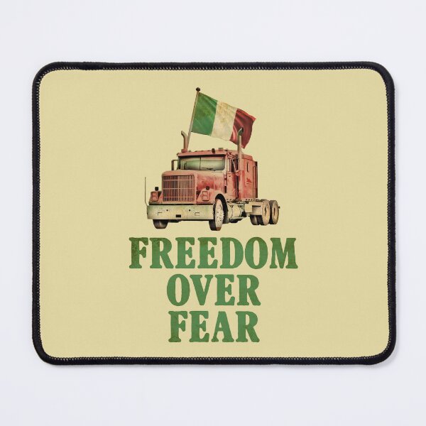 Item preview, Freedom over fear Italy designed and sold by Markotropoya22.